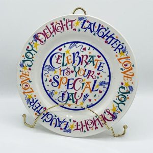 Celebrate It's Your Special Day plate