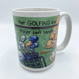 Mug Medium Golfing