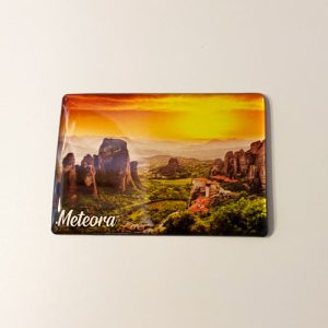 Meteora Greece Fridge Magnet