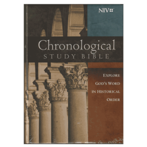 NIV Chronological Study Bible - hardcover