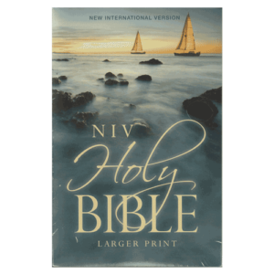 NIV Holy Bible larger print paperback