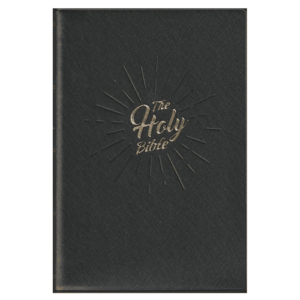 The Holy Bible PVC medium black