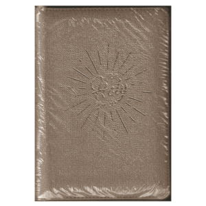 The Holy Bible with zip small brown